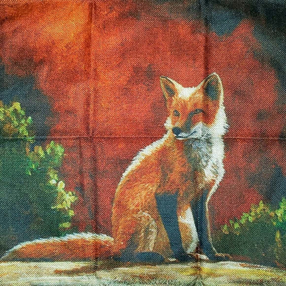 Fox Pillow Cover. Real Fox Cushion Cover - Picture 11 of 11